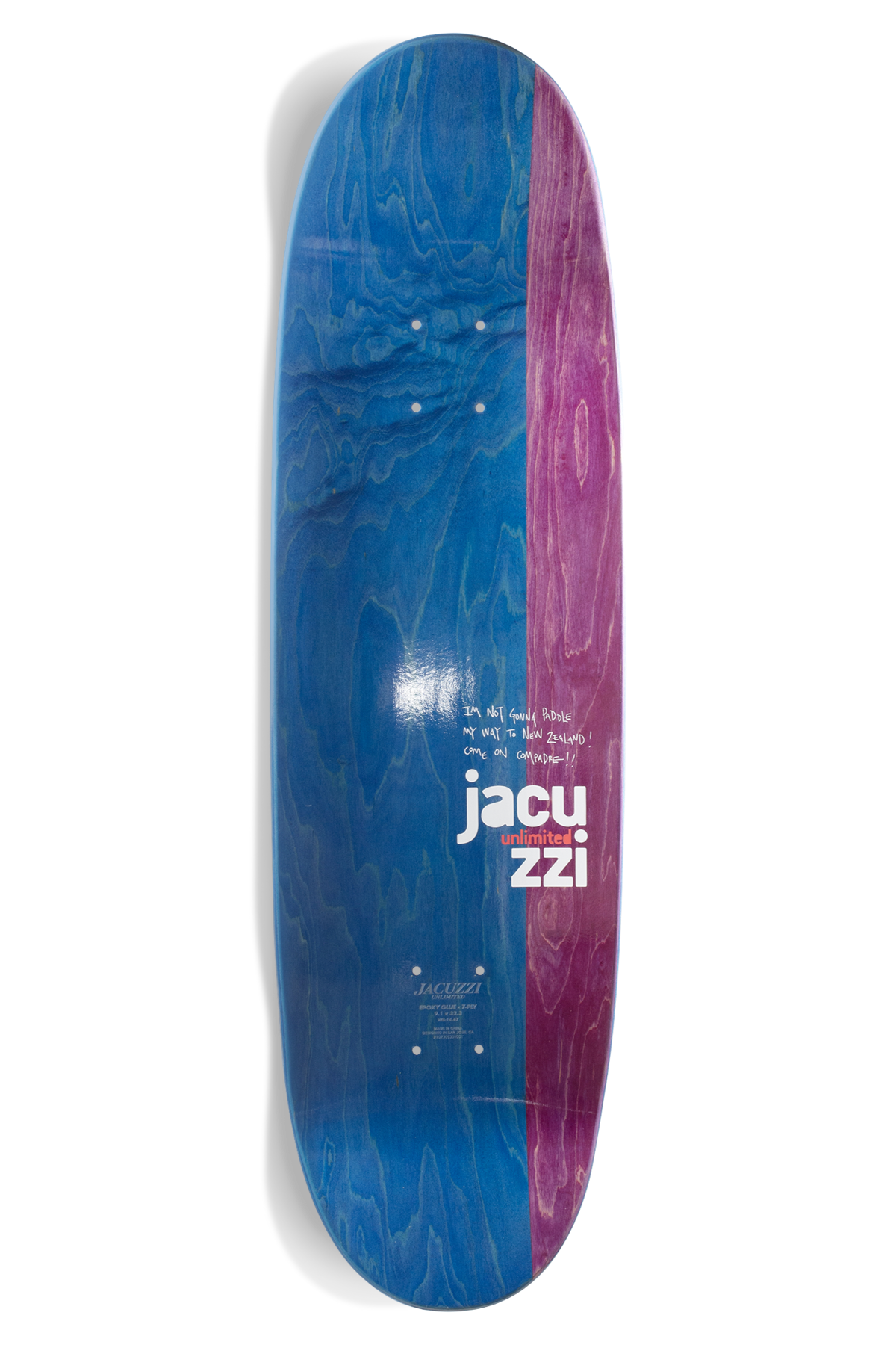 JACUZZI DECK PILZ CARRIED AWAY EX7 (9.13") - The Drive Skateshop