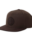 BRIXTON OATH 3 SNAPBACK PINECONE BROWN/BROWN SUEDE