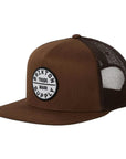 BRIXTON OATH MP TRUCKER HAT PINECONE BROWN/PINECONE BROWN