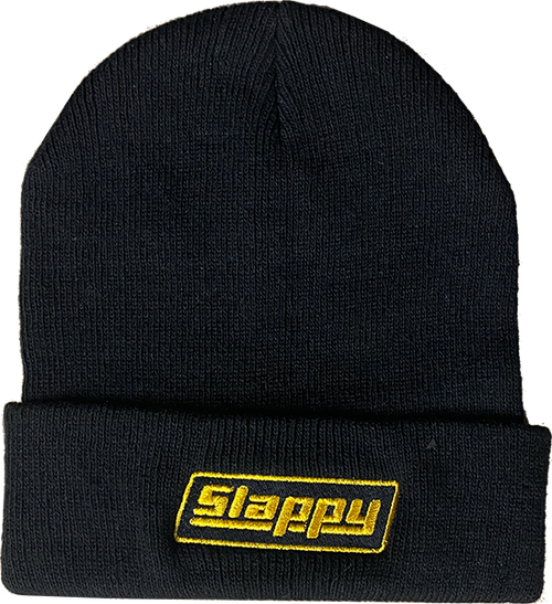 SLAPPY TRUCKS OG LOGO BEANIE BLACK - The Drive Skateshop