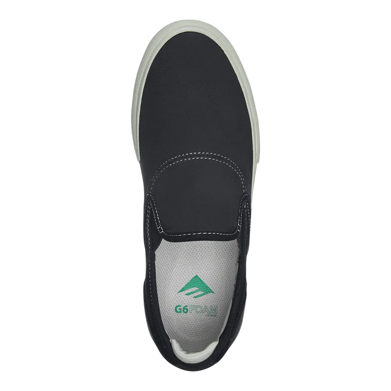 EMERICA WINO G6 SLIP-ON BLACK/TAN – The Drive Skateboard Shop