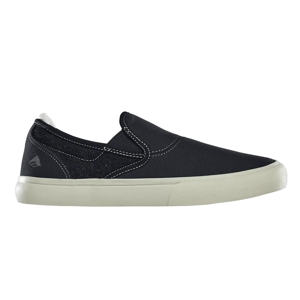 EMERICA WINO G6 SLIP-ON BLACK/TAN – The Drive Skateboard Shop