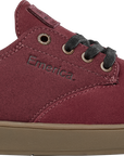 EMERICA ROMERO LACED BURGANDY/GUM - The Drive Skateboard Shop