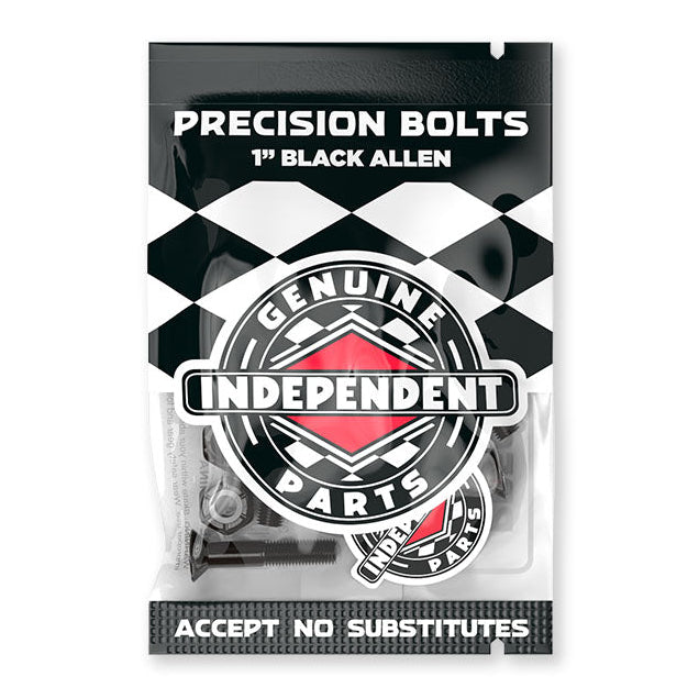 INDEPENDENT HARDWARE ALLEN BLACK (7/8"/1"/1.25"/1.5") - The Drive Skateboard Shop