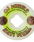 OJ WHEELS TEAM LINE OG FORMULA HARDLINE SHAPE WHITE 99A (53MM) - The Drive Skateboard Shop