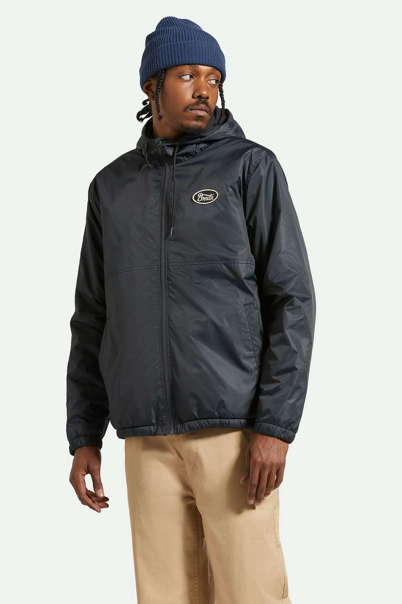 BRIXTON CLAXTON PARSONS LINED JACKET BLACK – The Drive Skateboard Shop