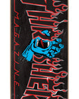 SANTA CRUZ X THRASHER DECK SCREAMING HAND FLAME LOGO (8.5") - The Drive Skateshop