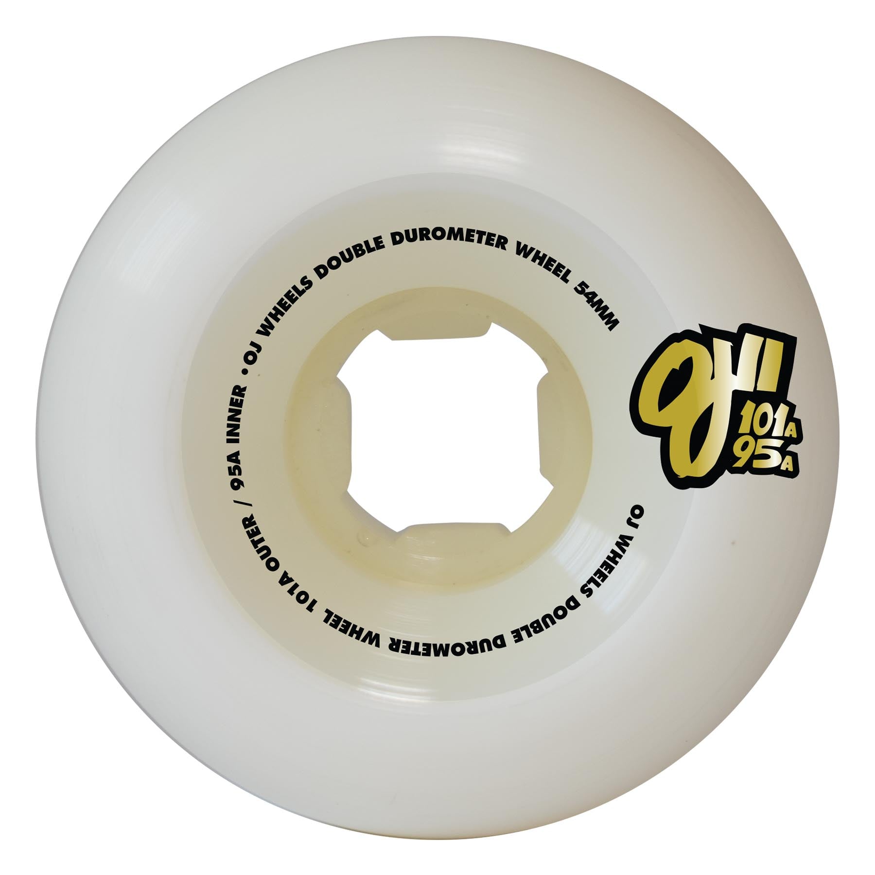 OJ WHEELS DOUBLE DUROMETER MINI COMBO 101A/95A (53MM/54MM/56MM/58MM) - The Drive Skateshop