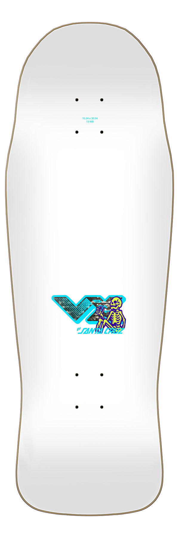 SANTA CRUZ DECK WINKOWSKI DOPE PLANET VX TECHKNOWLEDGY (10.34