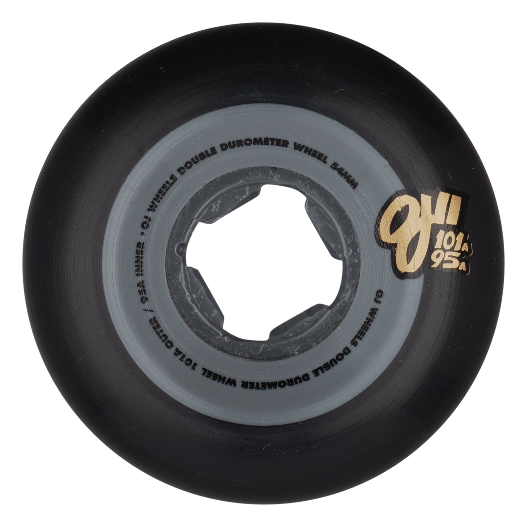 OJ Wheels Elite 53mm 101 duro ホイール 53mm /101-95A Hardline White Gum | Double Duro | OJ Skateboard Wheels