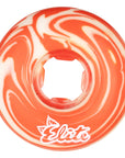 OJ WHEELS WINKOWSKI MUSHROOM ELITE WHITE/RED SWIRL EZ EDGE 101A (53MM) - The Drive Skateshop