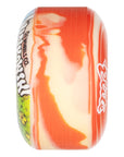 OJ WHEELS WINKOWSKI MUSHROOM ELITE WHITE/RED SWIRL EZ EDGE 101A (53MM) - The Drive Skateshop