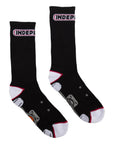 INDEPENDENT TRUCK CREW SOCKS BLACK - The Drive Skateboard Shop