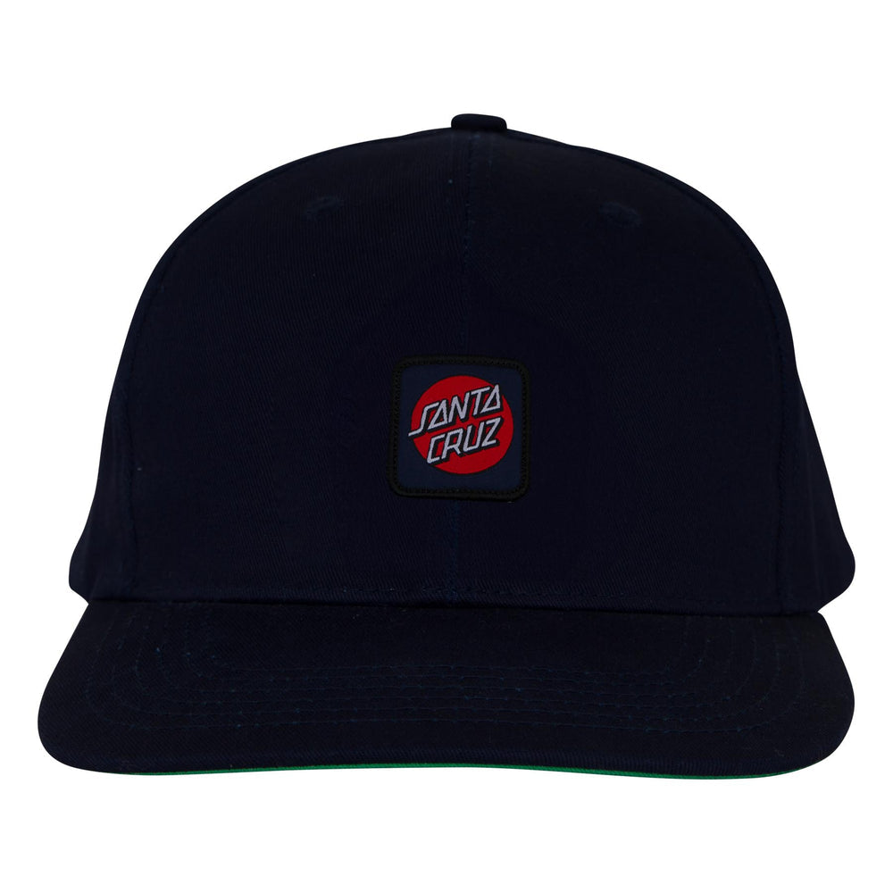 SANTA CRUZ SNAPBACK CRUZ LABEL BLACK
