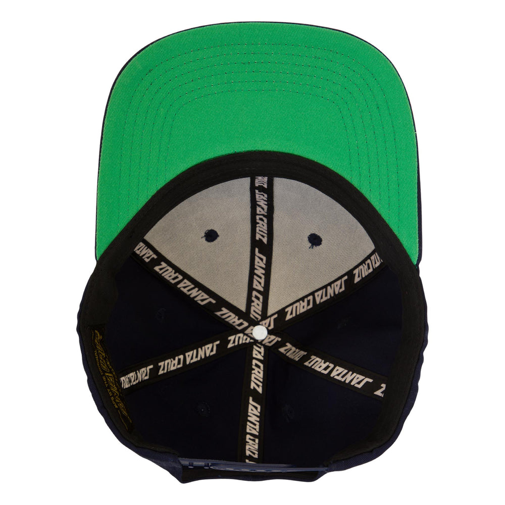 SANTA CRUZ SNAPBACK CRUZ LABEL BLACK