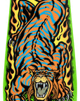 SANTA CRUZ REISSUE DECK SALBA TIGER GREEN DIP (10.3")
