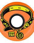 SLIME BALLS WHEELS ERIC DRESSEN PUP REISSUE OG SLIME ORANGE 78A (60MM) - The Drive Skateboard Shop