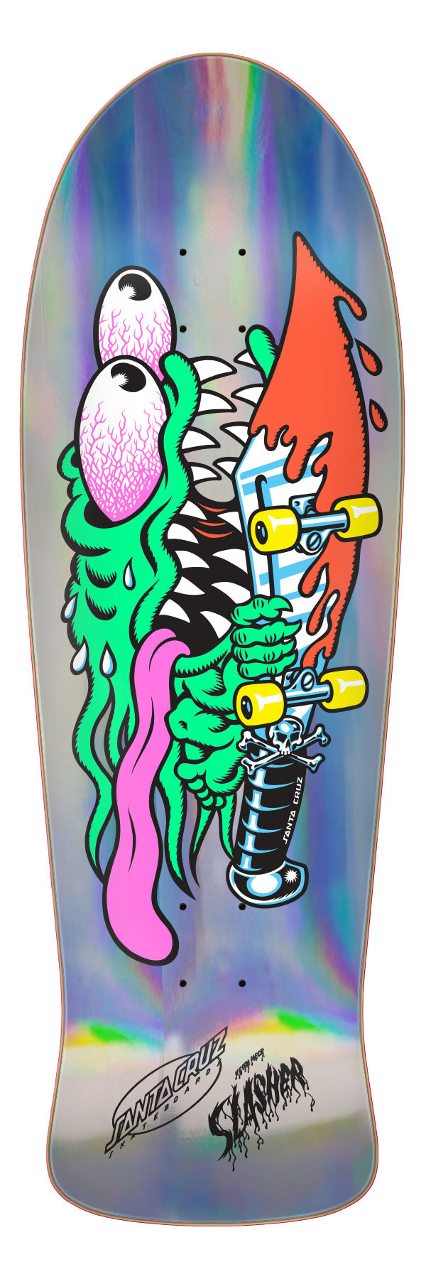 SANTA CRUZ REISSUE DECK MEEK SLASHER (10.1