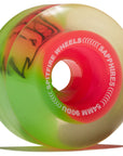 SPITFIRE WHEELS SAPHIRES NEON PINK/GREEN 90D (54MM/56MM)