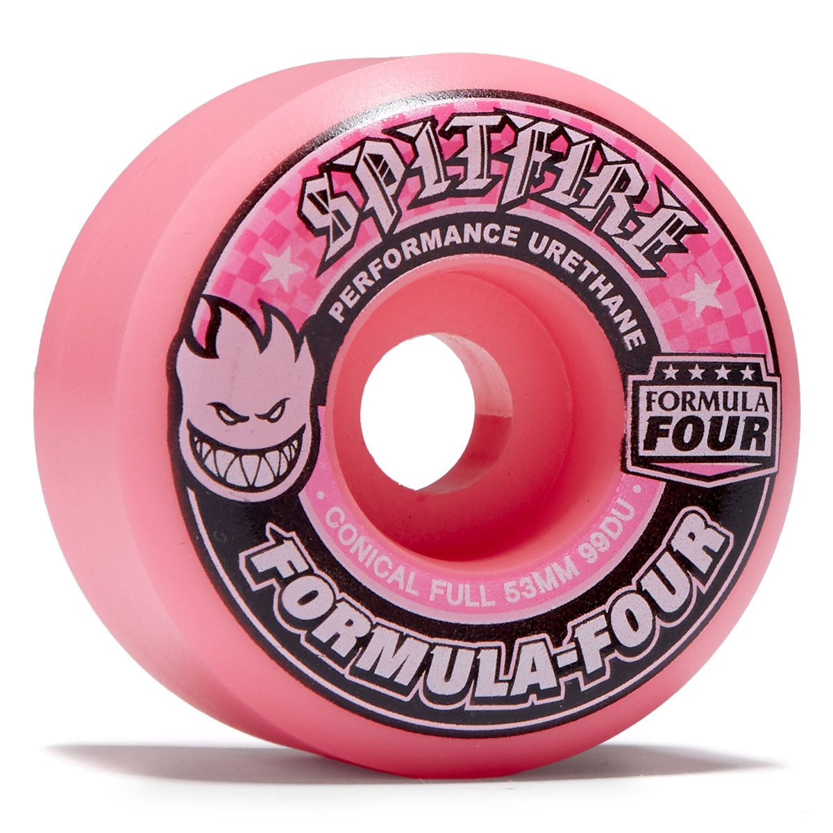 SPITFIRE WHEELS CONICAL FULL PINK 99A (53MM) – The Drive