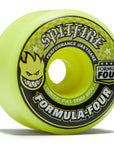 SPITFIRE WHEELS CONICAL FULL NEON YELLOW 99A (58MM) - The Drive Skateboard Shop