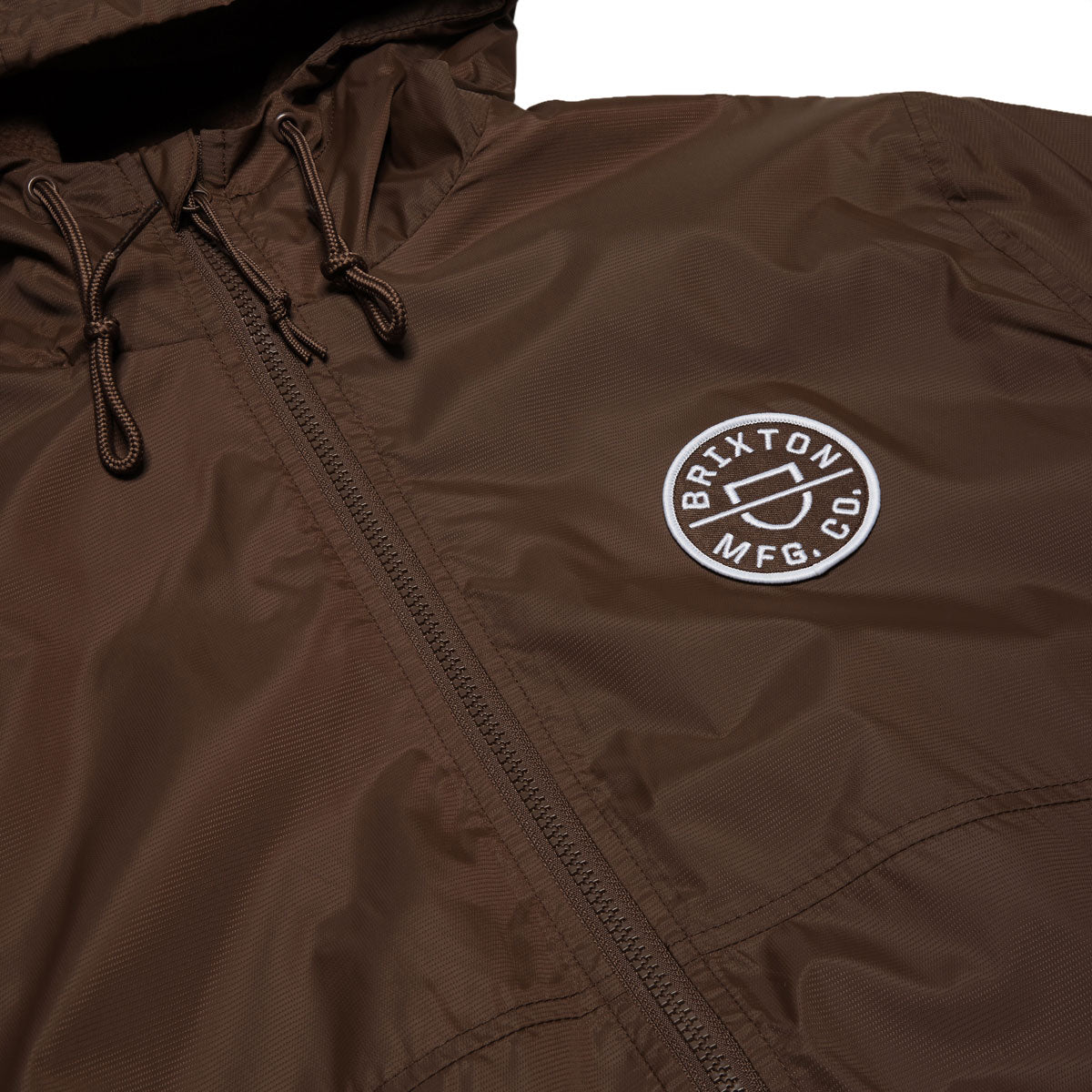 BRIXTON CLAXTON CREST LINED HOOD JACKET BISON - The Drive Skateshop
