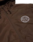 BRIXTON CLAXTON CREST LINED HOOD JACKET BISON - The Drive Skateshop