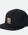 BRIXTON BUILDERS SNAPBACK BLACK - The Drive Skateshop