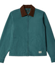 BRIXTON MECHANIC GARAGE ZIP JACKET NIGHT SAGE