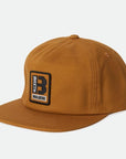 BRIXTON BUILDERS SNAPBACK GOLDEN BROWN - The Drive Skateshop