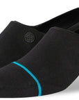 STANCE SOCKS - ICON NO SHOW 3-PACK BLACK - The Drive Skateboard Shop