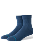 STANCE SOCKS ICON QUARTER DEEP TEAL - The Drive Skateboard Shop