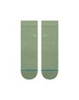 STANCE SOCKS - ICON QUARTER SAGE