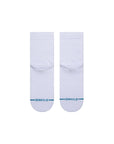 STANCE SOCKS - ICON QUARTER WHITE - The Drive Skateboard Shop