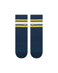 STANCE SOCKS BOTD QUARTER DEEP TEAL - The Drive Skateboard Shop