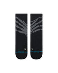 STANCE SOCKS X MISFITS HANDS PERFORMANCE CREW BLACK