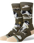 STANCE SOCKS ISHOD DARK GREEN