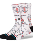 STANCE SOCKS ANGRY HOLIDAYZ - OFF WHITE - The Drive Skateshop