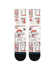 STANCE SOCKS ANGRY HOLIDAYZ - OFF WHITE - The Drive Skateshop