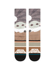 STANCE SOCKS STAR WARS GROGU BY JAZ - SPLATTER GREY - The Drive Skateshop