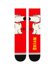 STANCE SOCKS FAMILY GUY THE DOG - RED - The Drive Skateshop