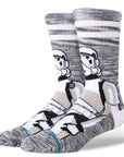 STANCE SOCKS X STAR WARS THE STORM TROOPER CREW WHITE