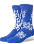 STANCE SOCKS GLACIER CREW COBALT BLUE