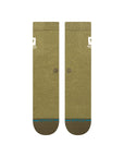 STANCE SOCKS NATIONAL PARK CREW MILITARY GREEN