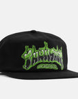 THRASHER AIRBRUSH SNAPBACK BLACK - The Drive Skateshop