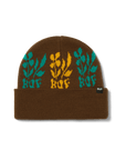 HUF BLOSSOM BEANIE COFFEE - The Drive Skateshop