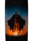 WELCOME X BATMAN DECK BAT FLAMES (9.5") - The Drive Skateboard Shop