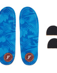 FP INSOLES KING FOAM ORTHOTIC FLUID X LOW BLUE CAMO