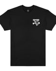 THRASHER X SPITFIRE CLASSIC SWIRL T-SHIRT BLACK