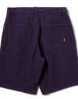HUF CROMER CORDUROY SHORTS DARK BERRY
